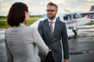 Aircraft broker